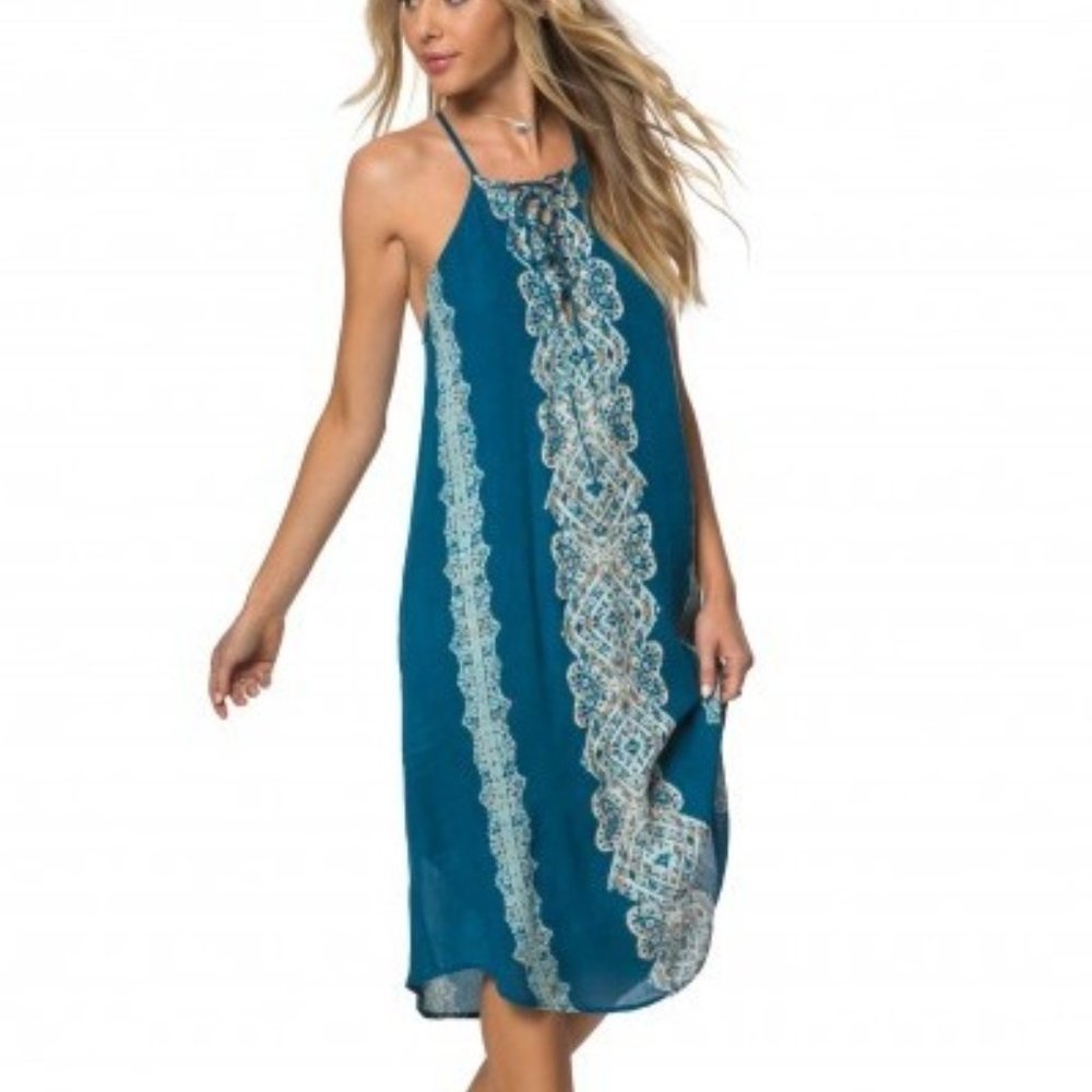 O'Neill Lace up front dress